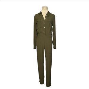 Madewell Olive Green Jumpsuit